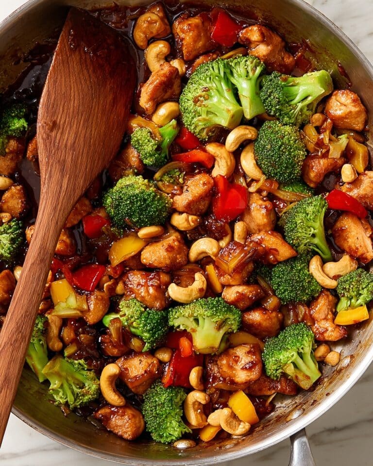 Chicken Stir-Fry with Cashews and Vegetables Recipe