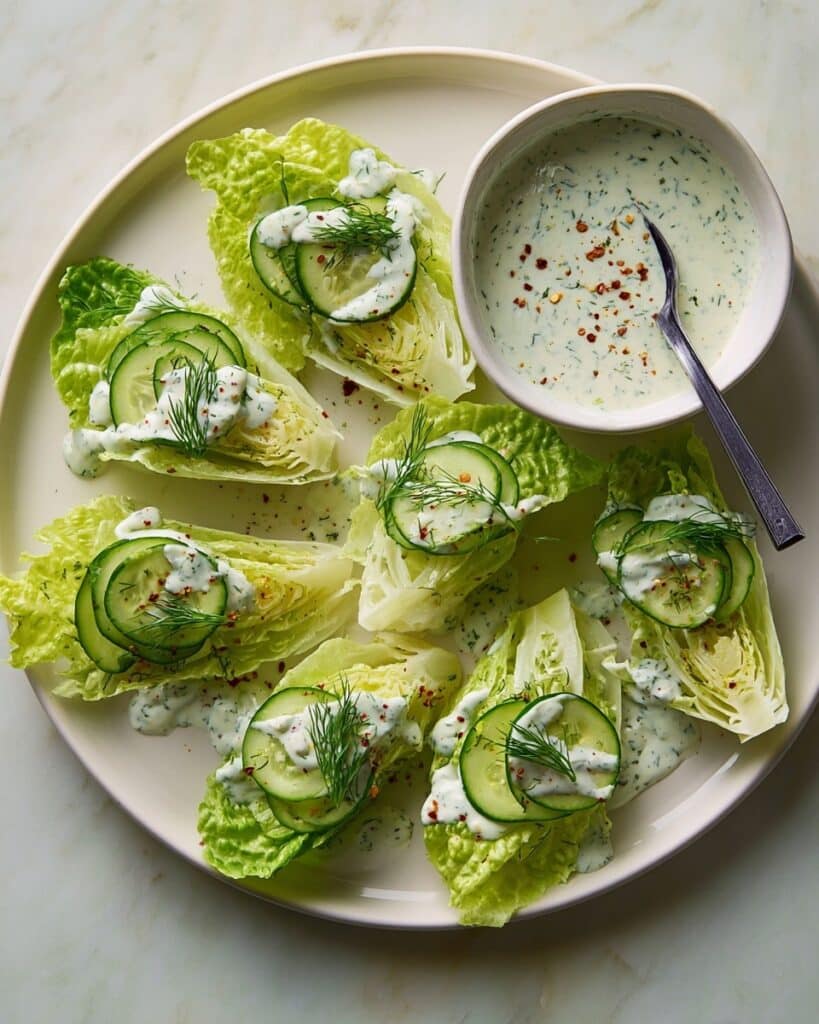 Feta-Ranch Wedge Salad Recipe