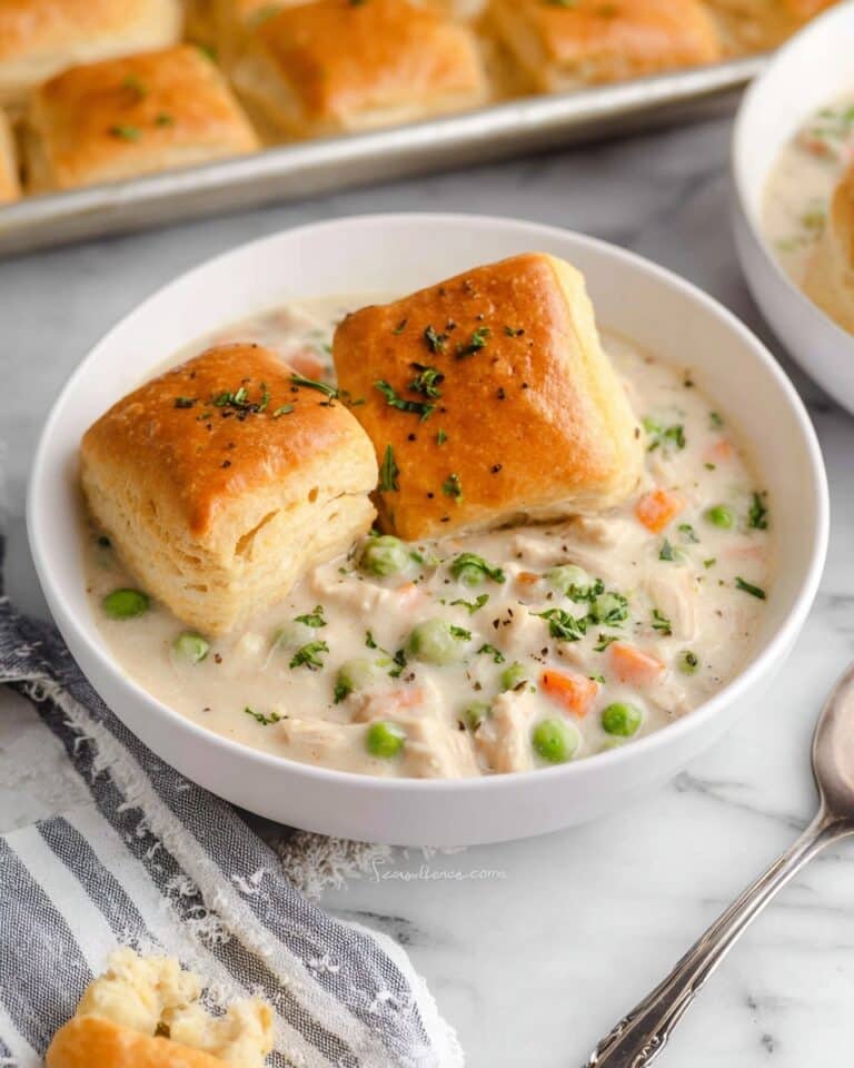 Crock Pot Chicken Pot Pie Soup Recipe