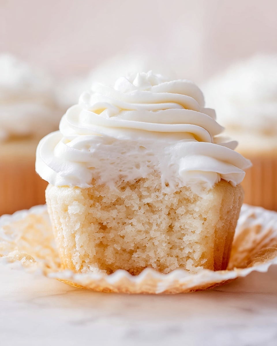 Elegant White Cupcakes Recipe