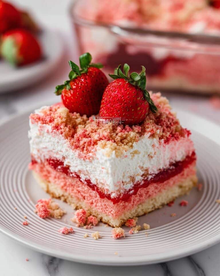 Strawberry Poke Cake Recipe