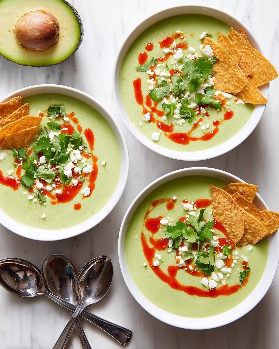 Creamy Avocado Lime Soup Recipe