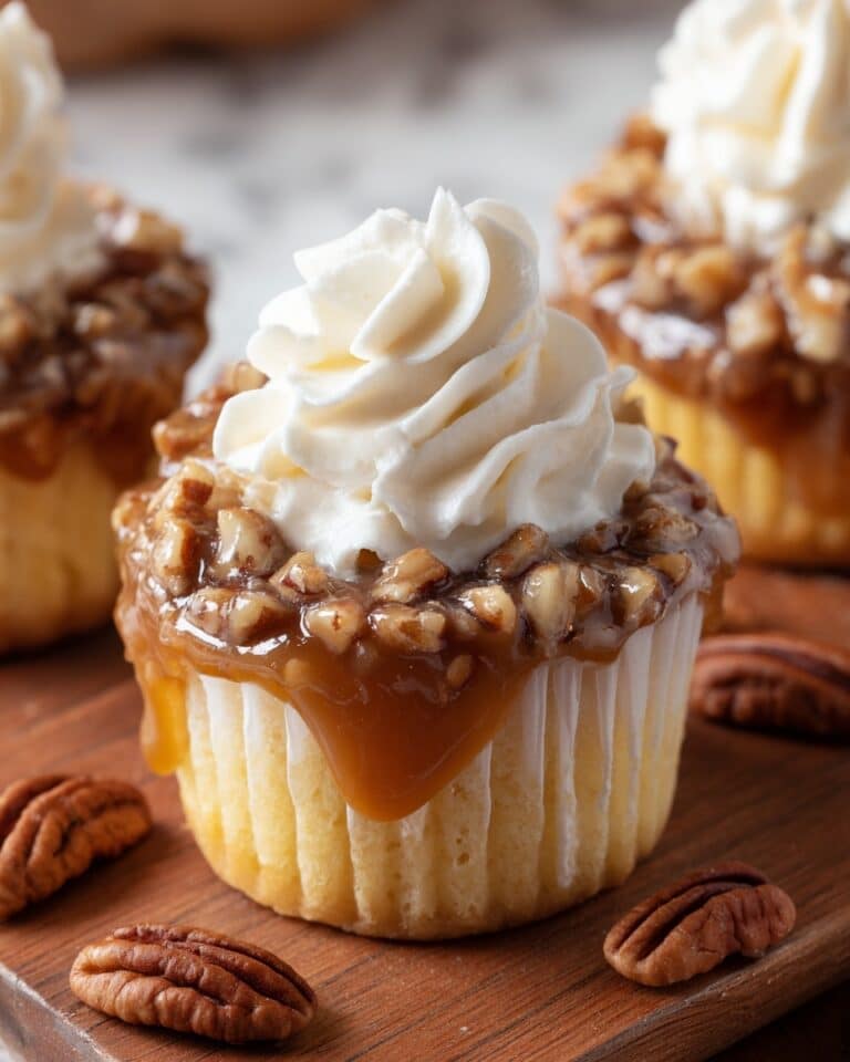 Mini Pecan Pie Cheesecakes Recipe
