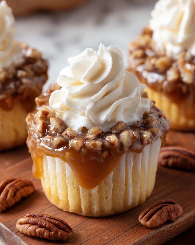 Mini Pecan Pie Cheesecakes Recipe