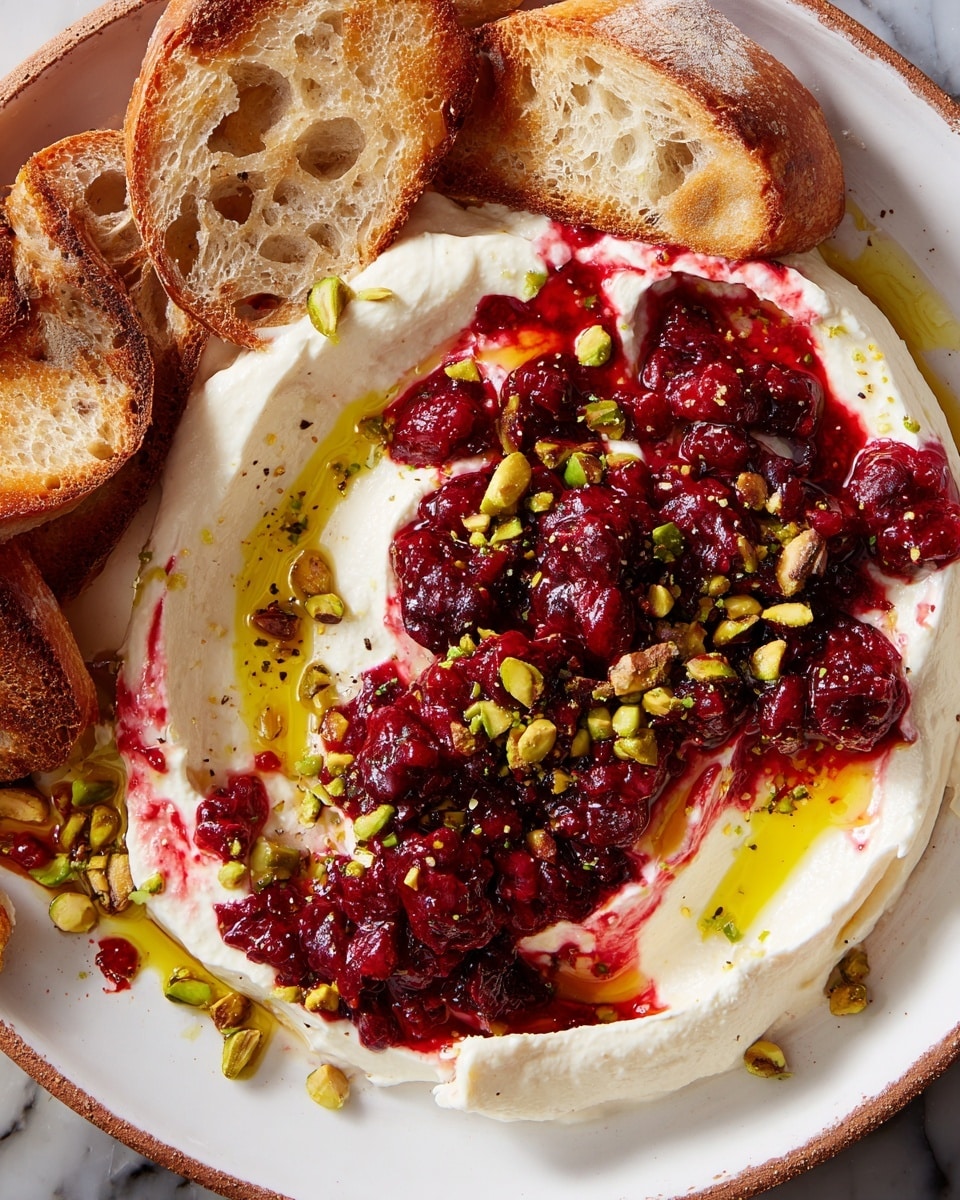 Cranberry Whipped Feta Dip Recipe