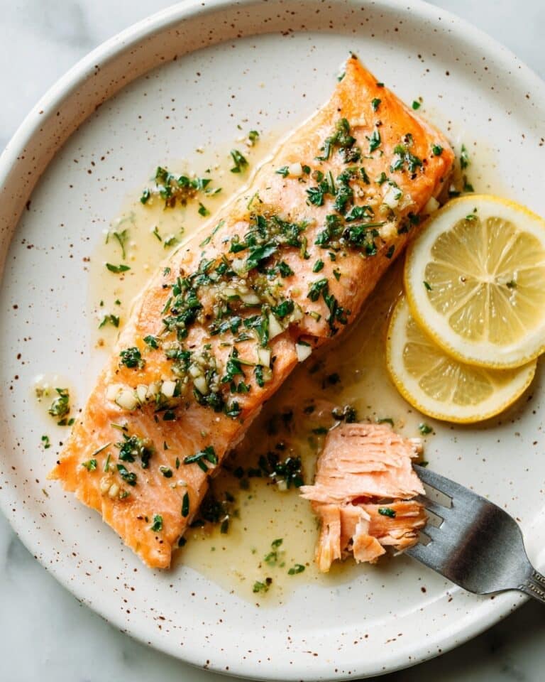 Lemon-Brown Butter Salmon Recipe