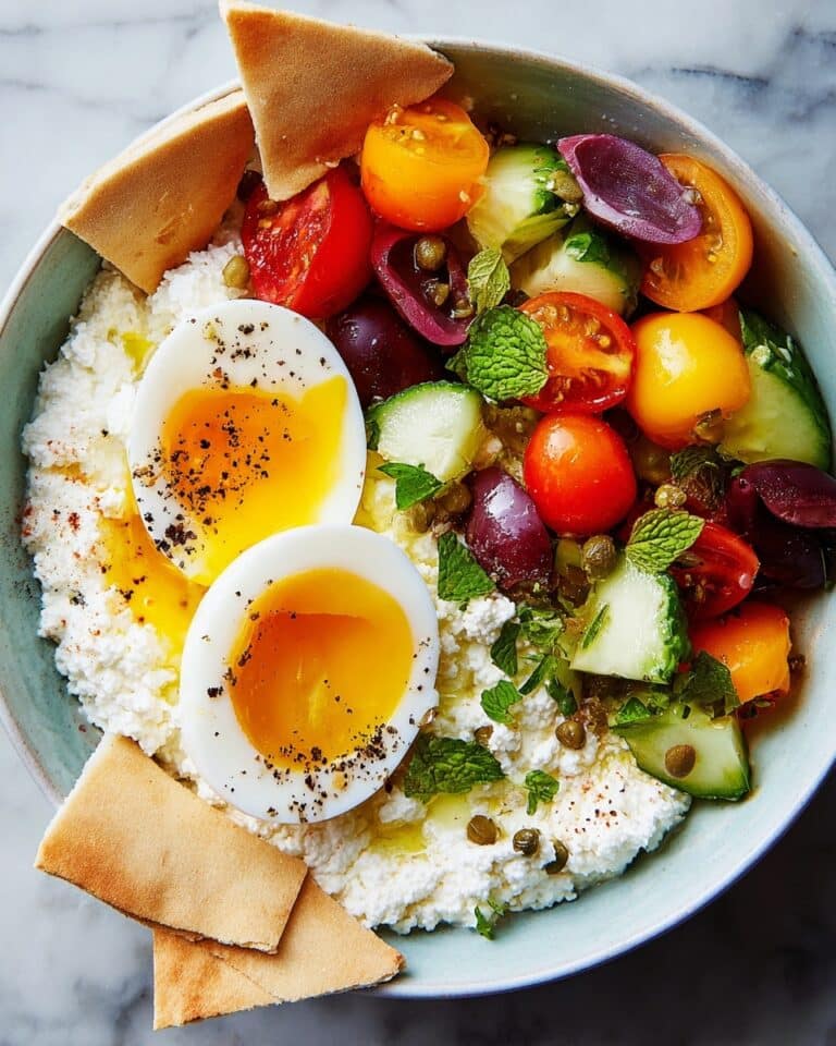 Greek Salad Cottage Cheese Bowl Recipe