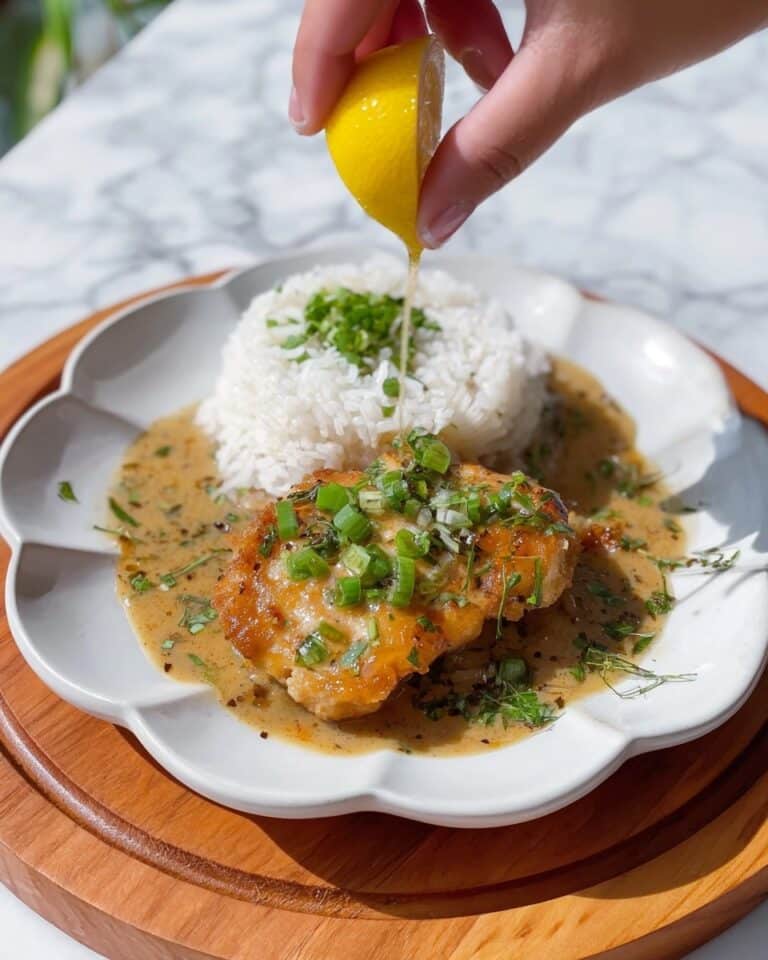 Lemon Scallion Chicken Recipe