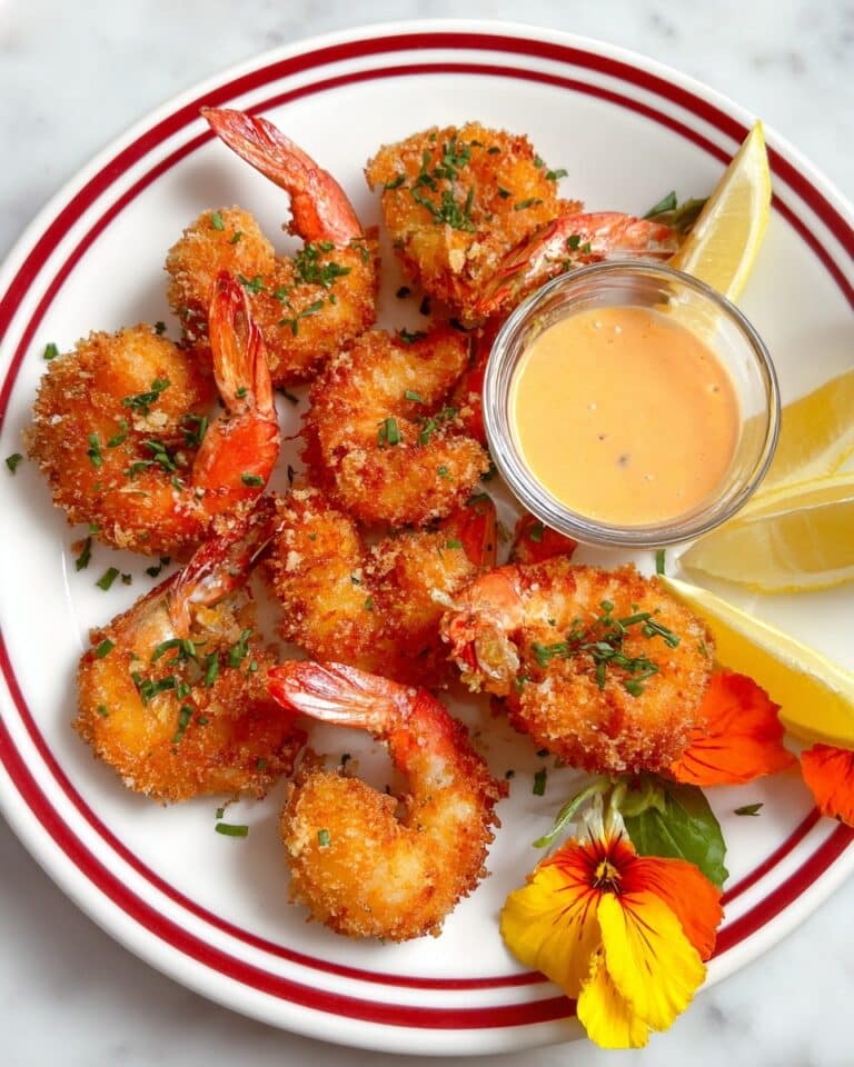 Coconut Shrimp with Spicy Fresno Chili Dipping Sauce Recipe