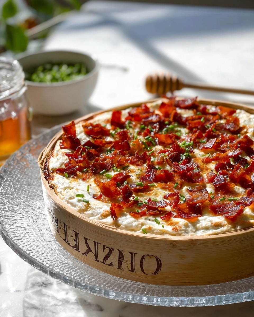 Baked Brie with Fig Jam, Prosciutto, and Honey Recipe