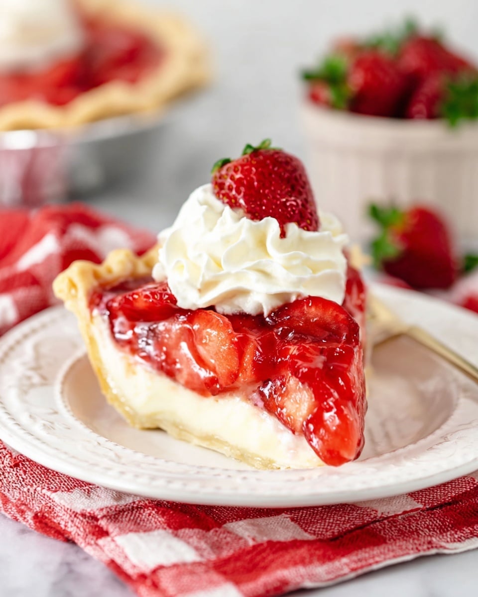 Strawberry Cream Pie Recipe