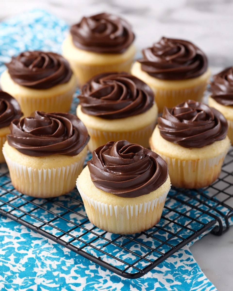 Boston Cream Pie Cupcakes Recipe