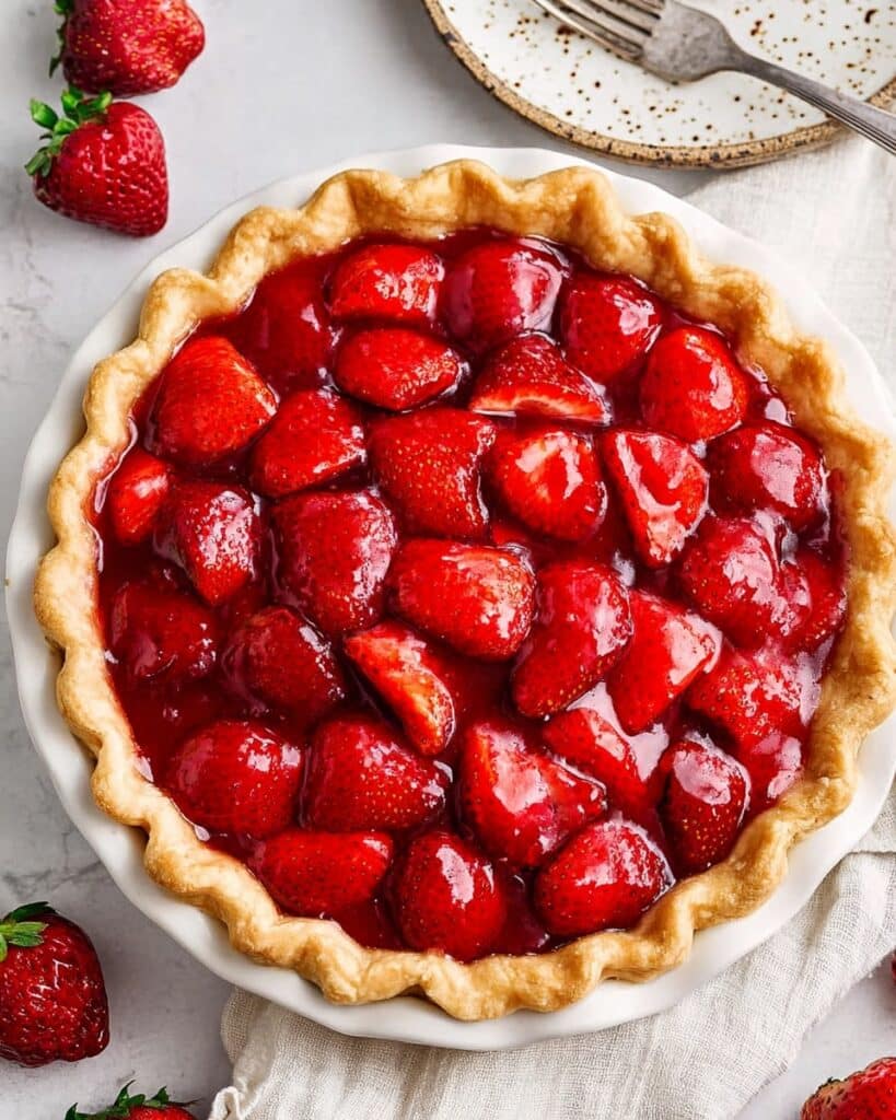 The Easiest Fresh Strawberry Pie Recipe