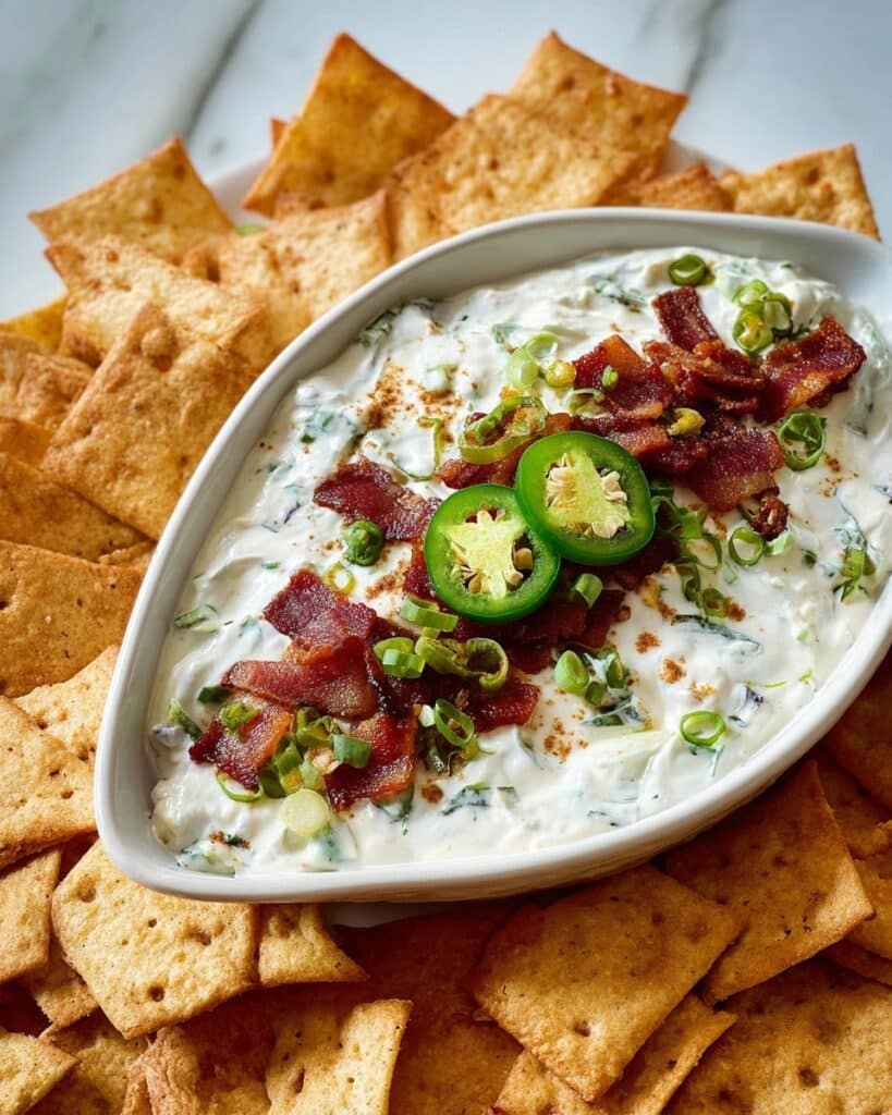 High Protein Jalapeno Ranch Dip Recipe