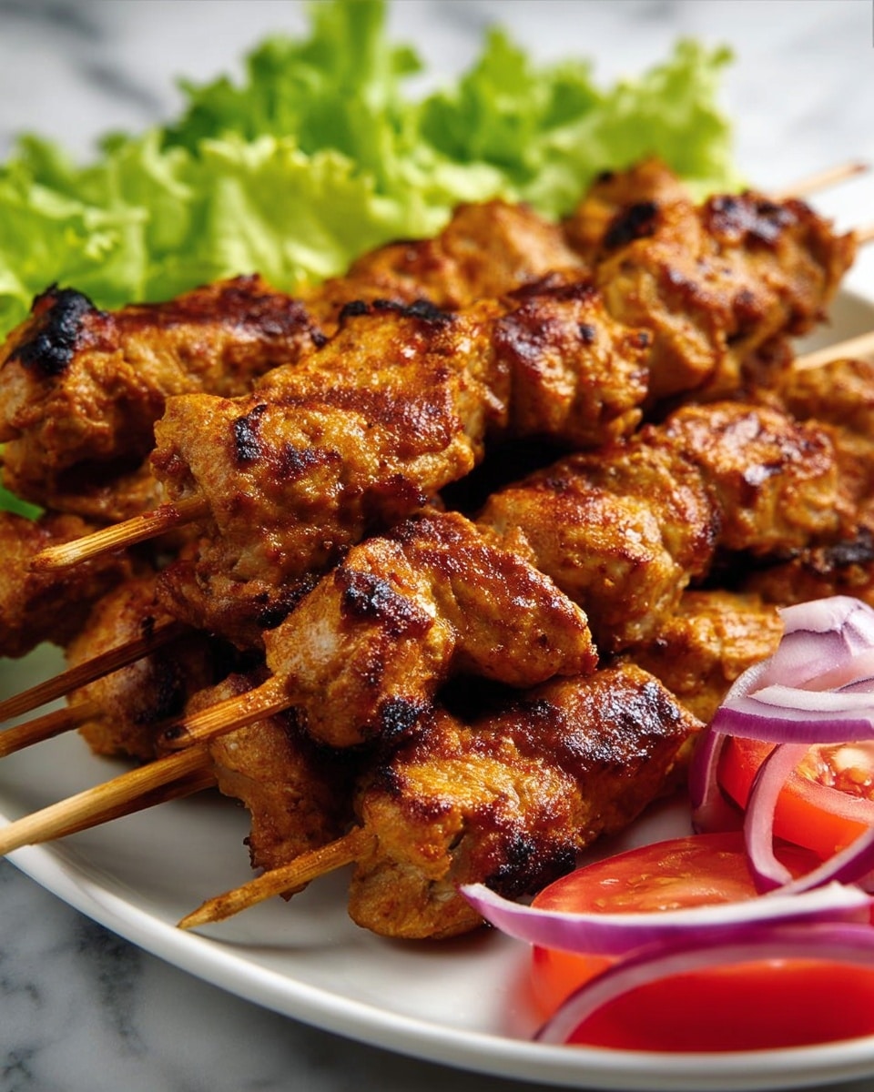 Charcoal Chicken Shop Chicken Skewers Recipe - Recipe Image
