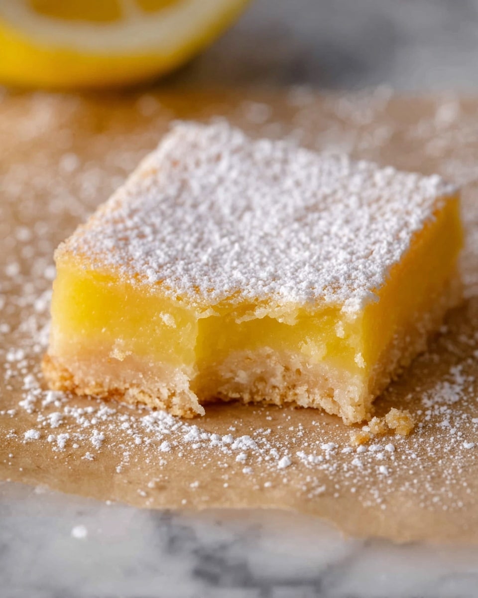 Small Batch Lemon Bars Recipe