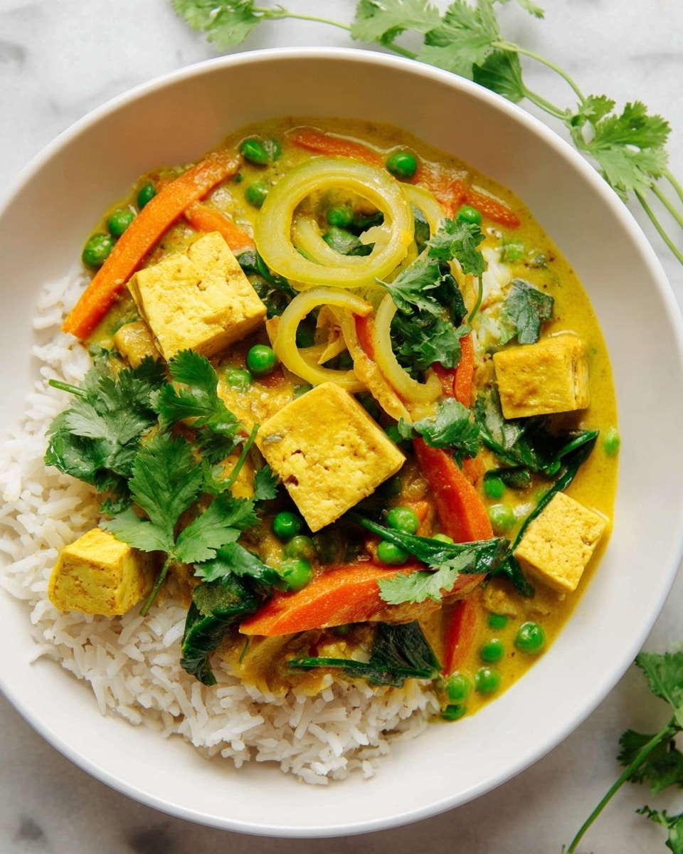 Easy Vegetable Curry with Tofu Recipe
