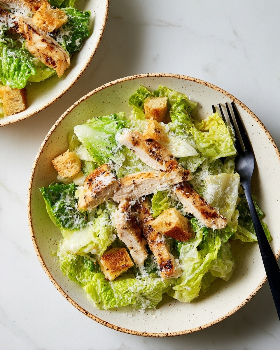 Chicken Caesar Salad Recipe