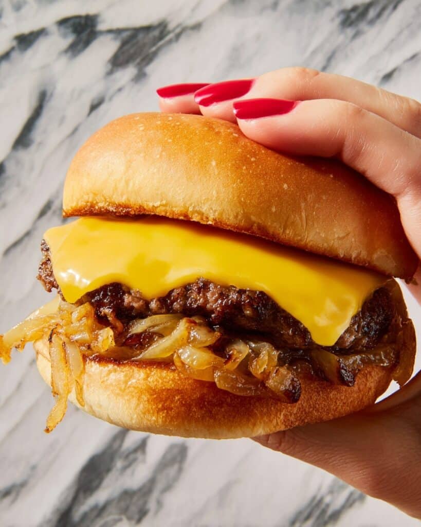 Oklahoma Fried Onion Burgers Recipe