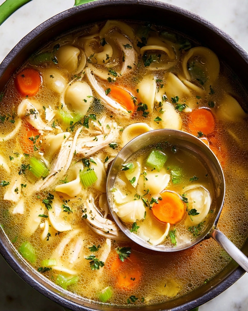 High-Protein Chicken Noodle Soup Recipe