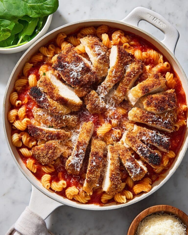 Chicken Parm Pasta Recipe