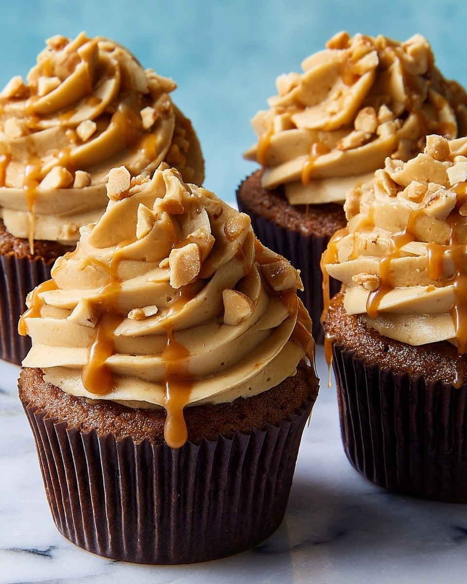 High-Protein Snickers Cupcakes Recipe