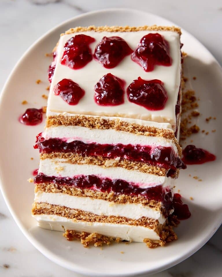 Cherry Cheesecake Icebox Cake Recipe