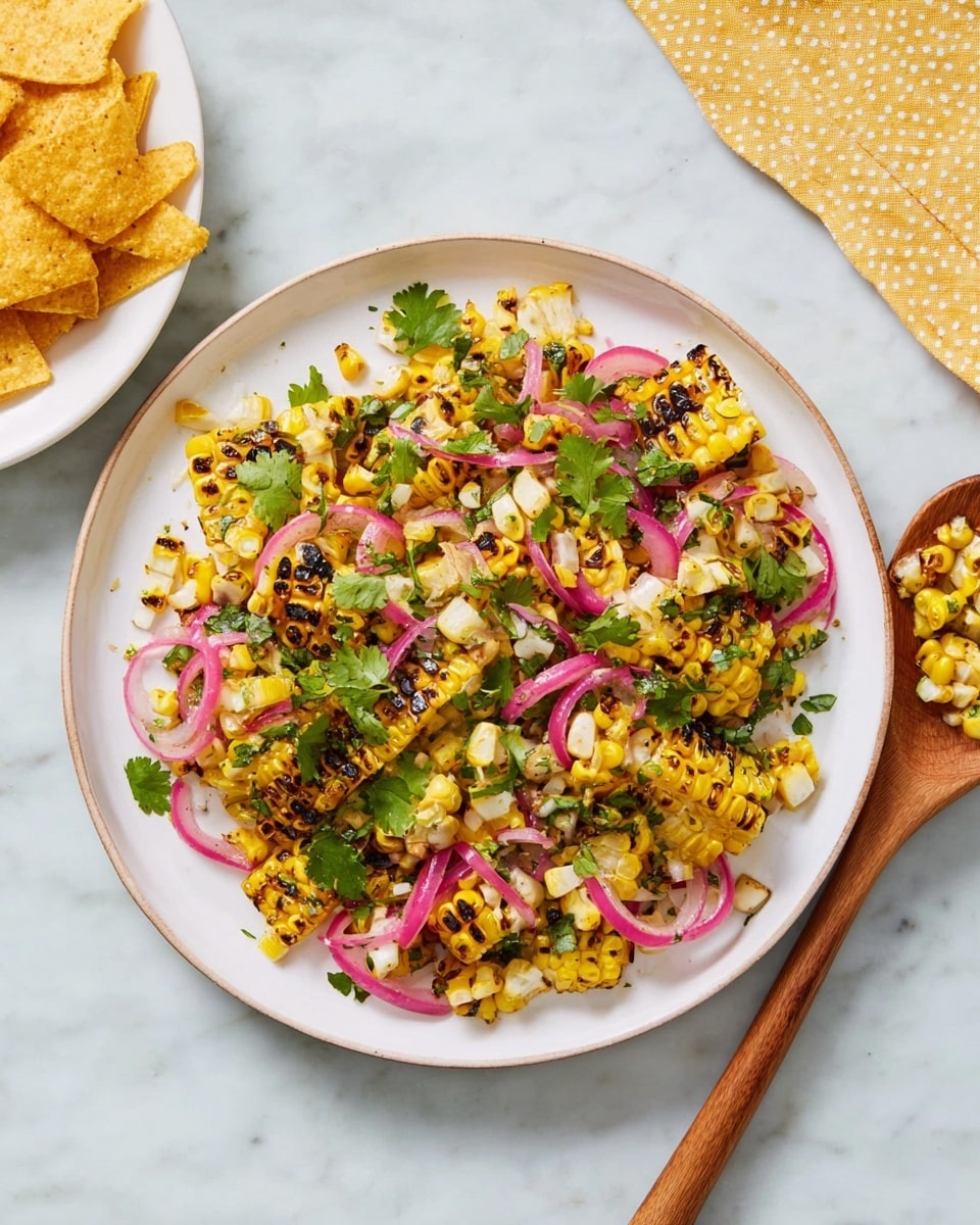 Grilled Corn Salad Recipe