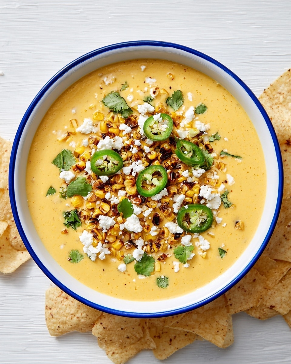 Instant Pot Street Corn Queso Recipe