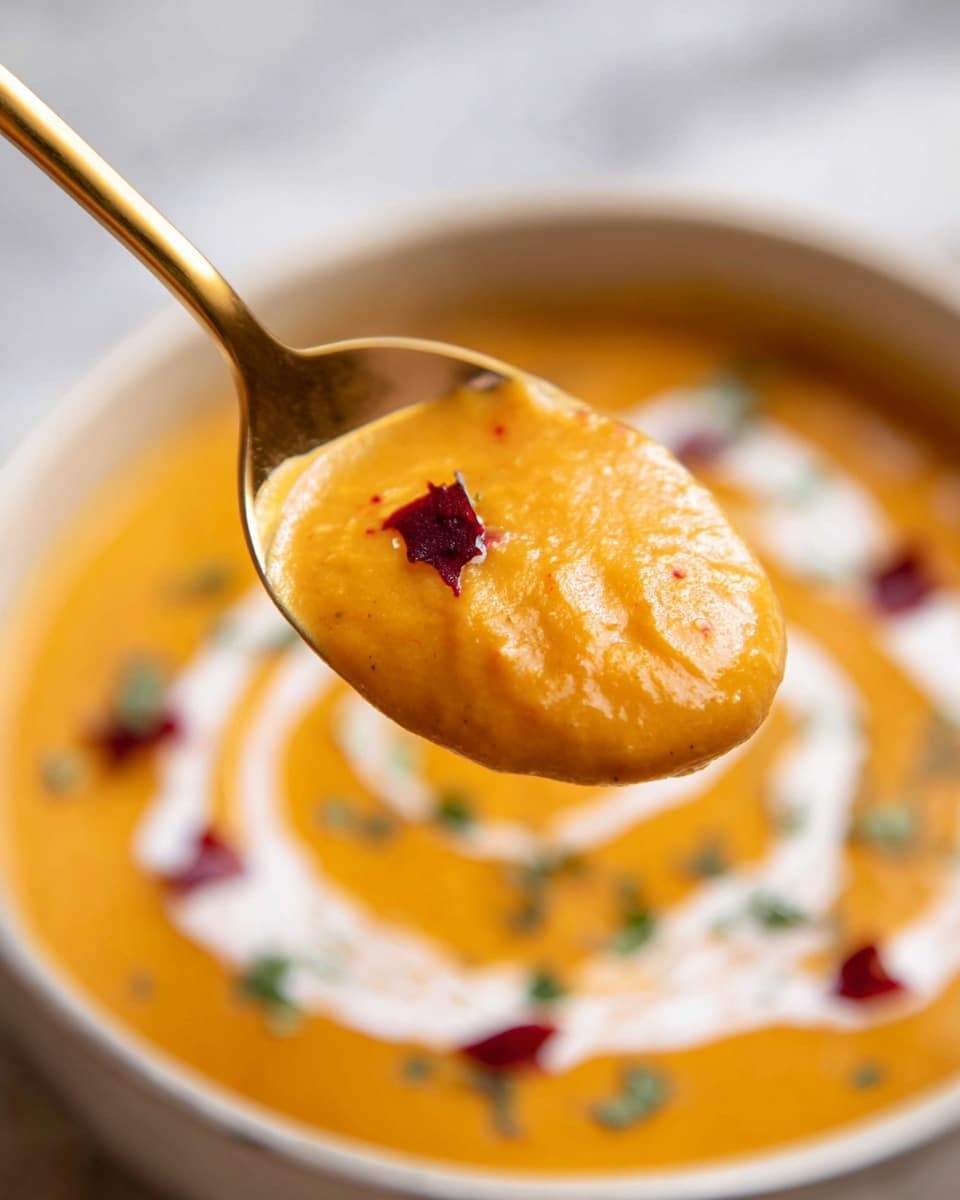 Creamy Carrot and Sweet Potato Soup Recipe