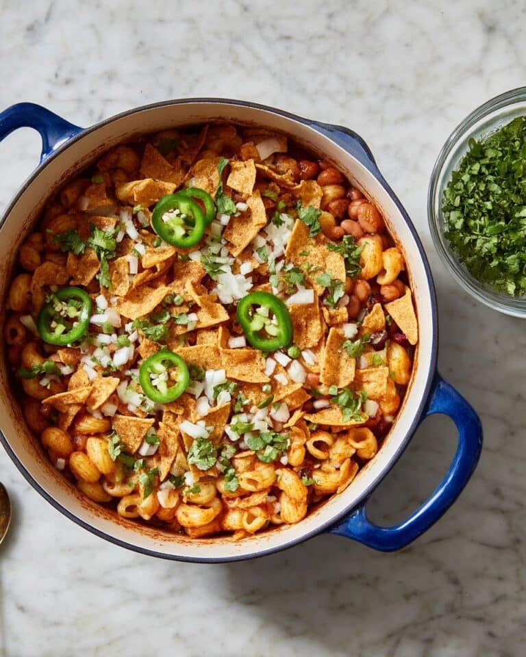 One-Pot Vegetarian Chili Mac Recipe