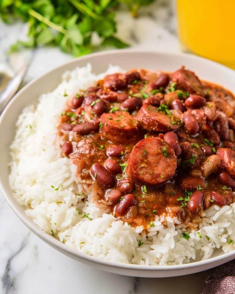 Slow Cooker Red Beans and Rice Recipe