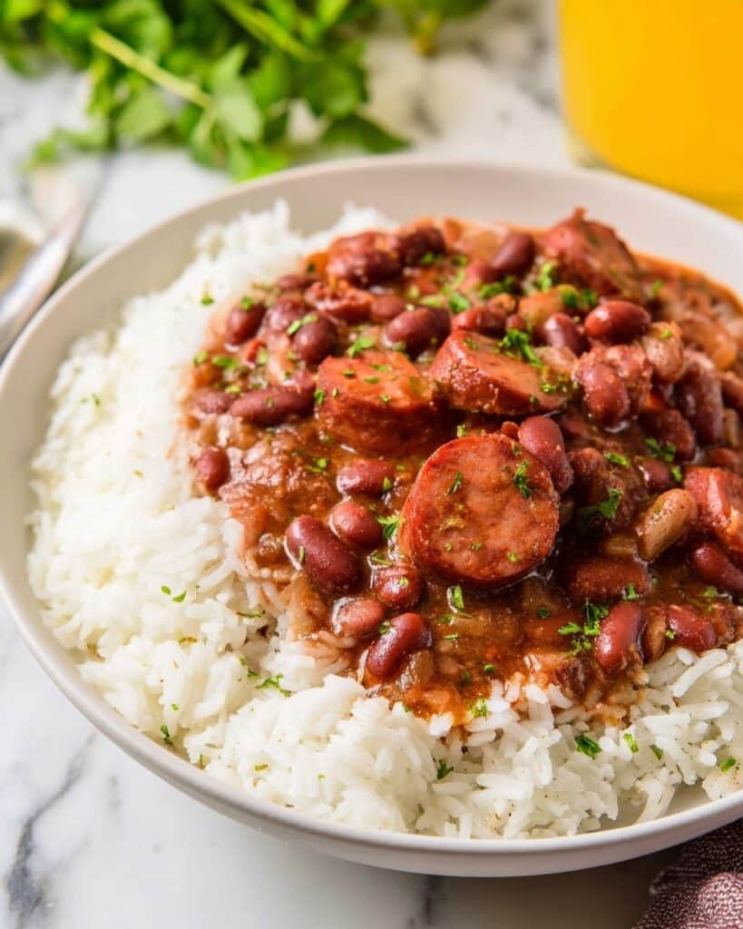 Slow Cooker Red Beans and Rice Recipe