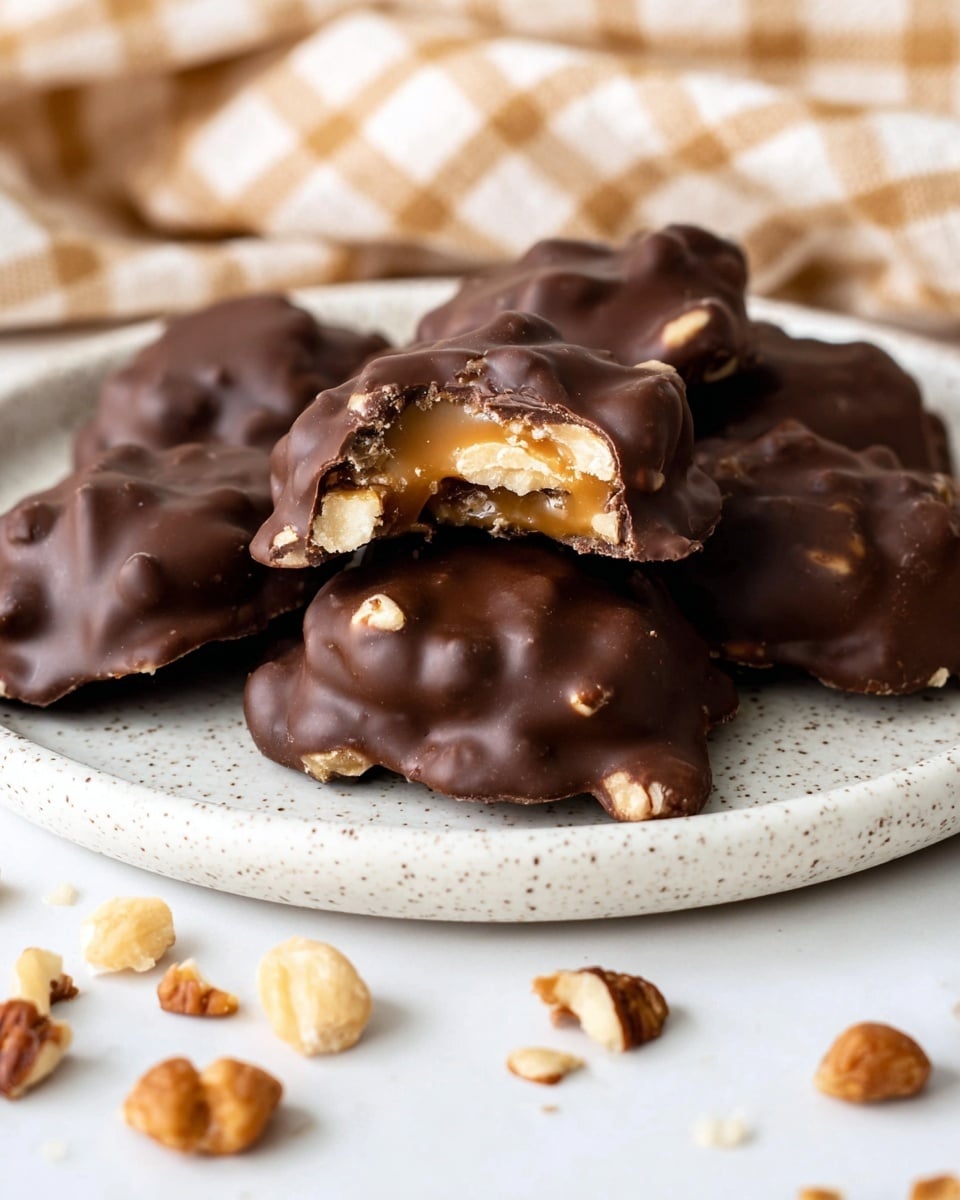 Homemade Chocolate Turtles Recipe