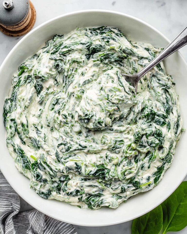 Creamed Spinach Recipe