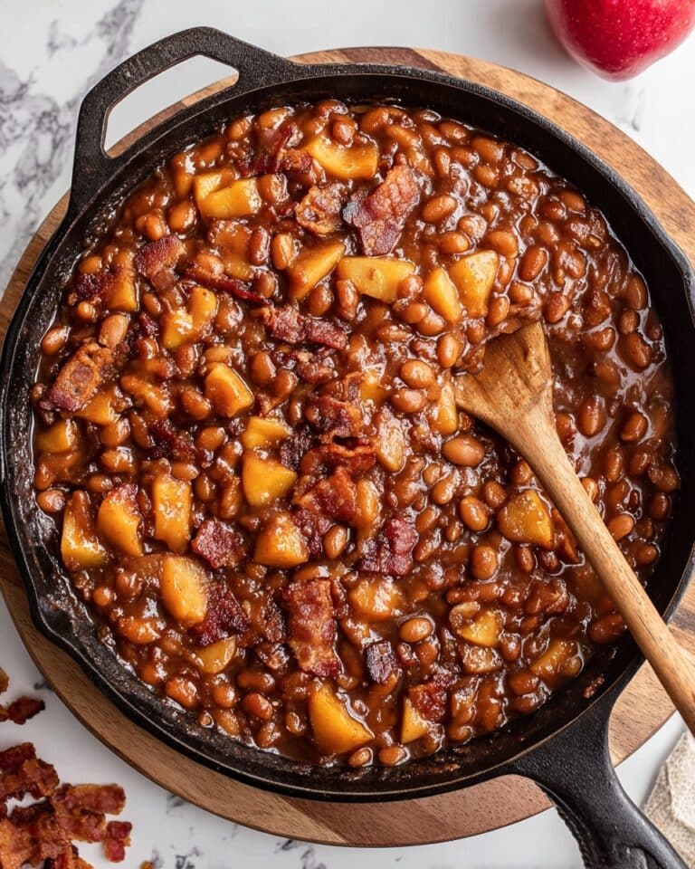 Apple Pie Baked Beans Recipe