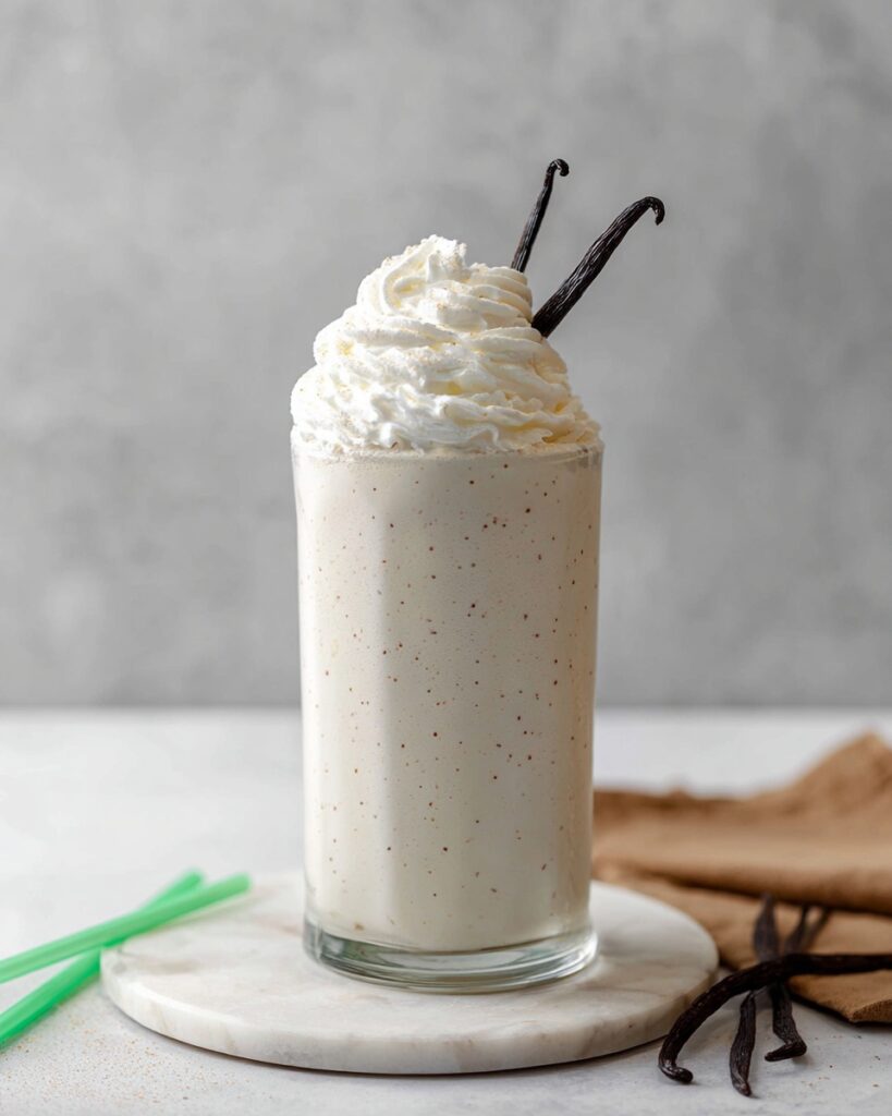 Vanilla Bean Frappuccino (No Ice Cream) Recipe