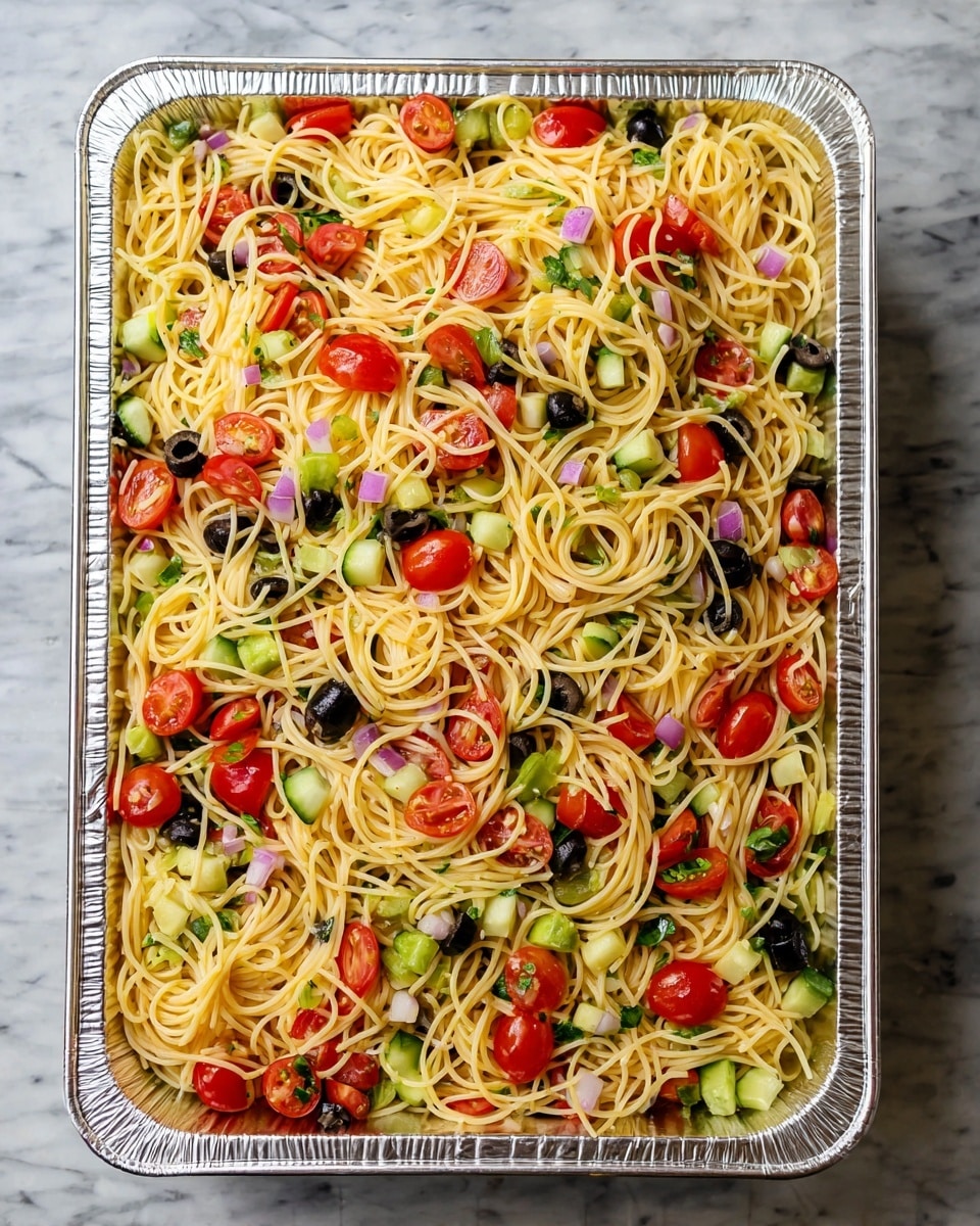 California Spaghetti Salad Recipe