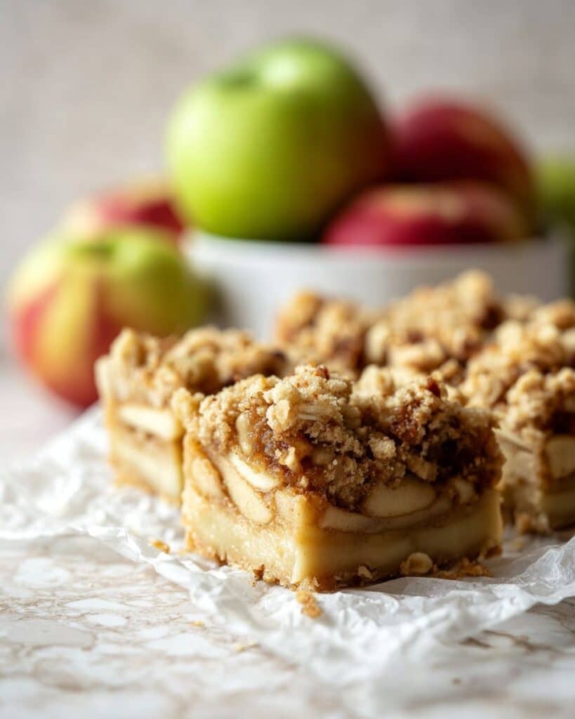 Salted Caramel Apple Pie Bars Recipe