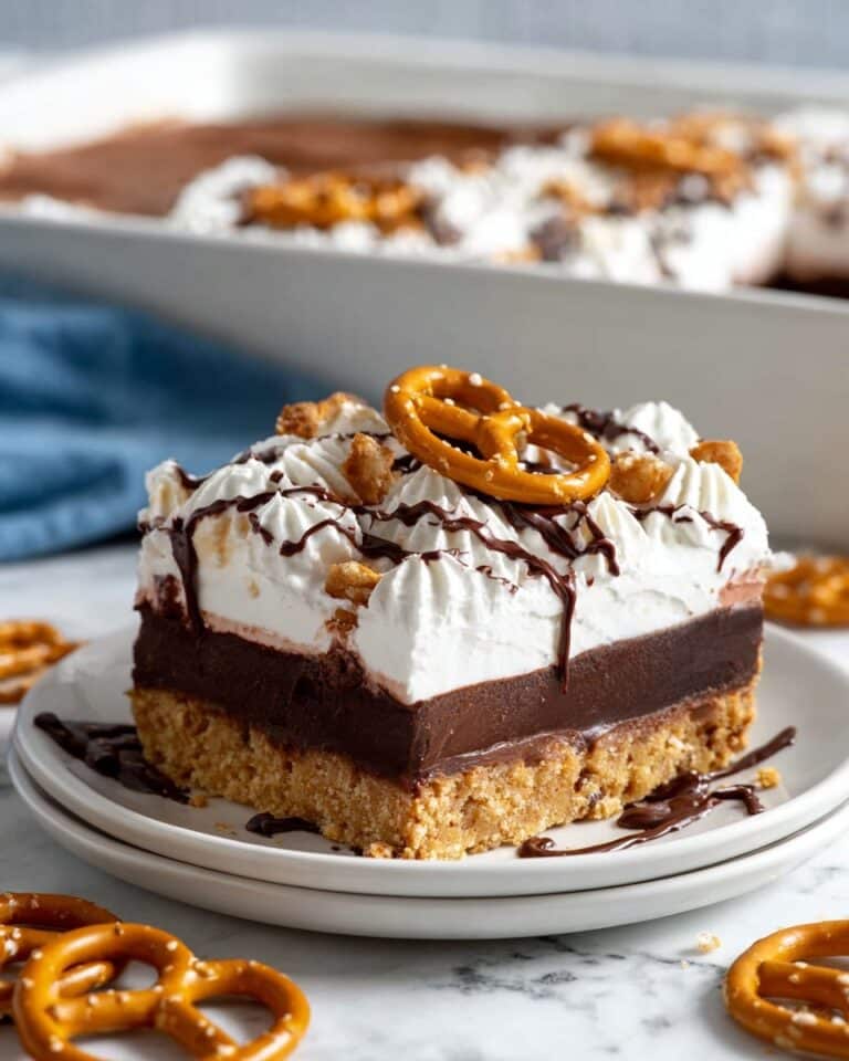 Peanut Butter Pretzel Pie Recipe