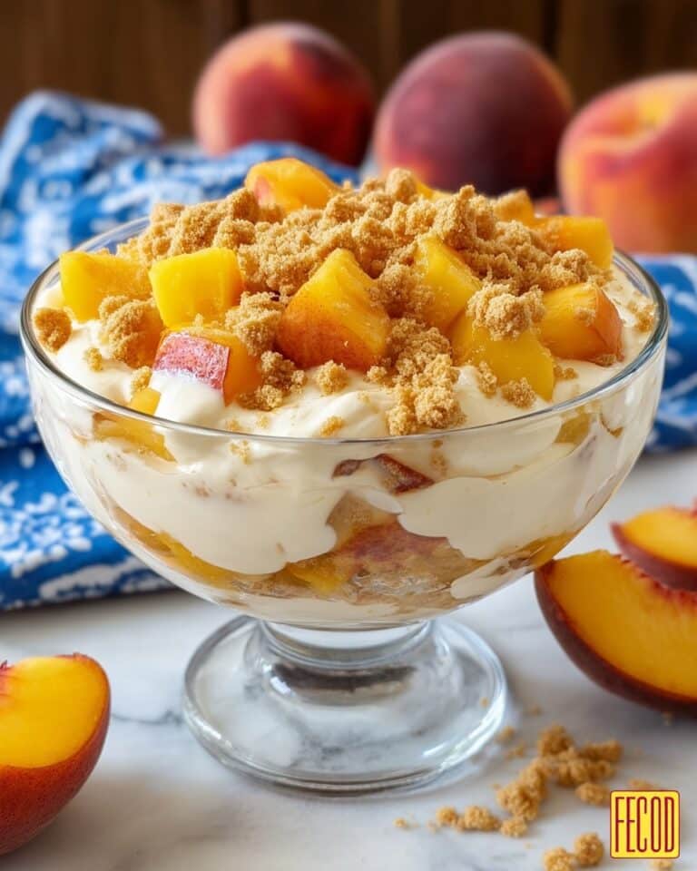 Peach Cobbler Cheesecake Fruit Salad That Will Wow Your Summer Recipe