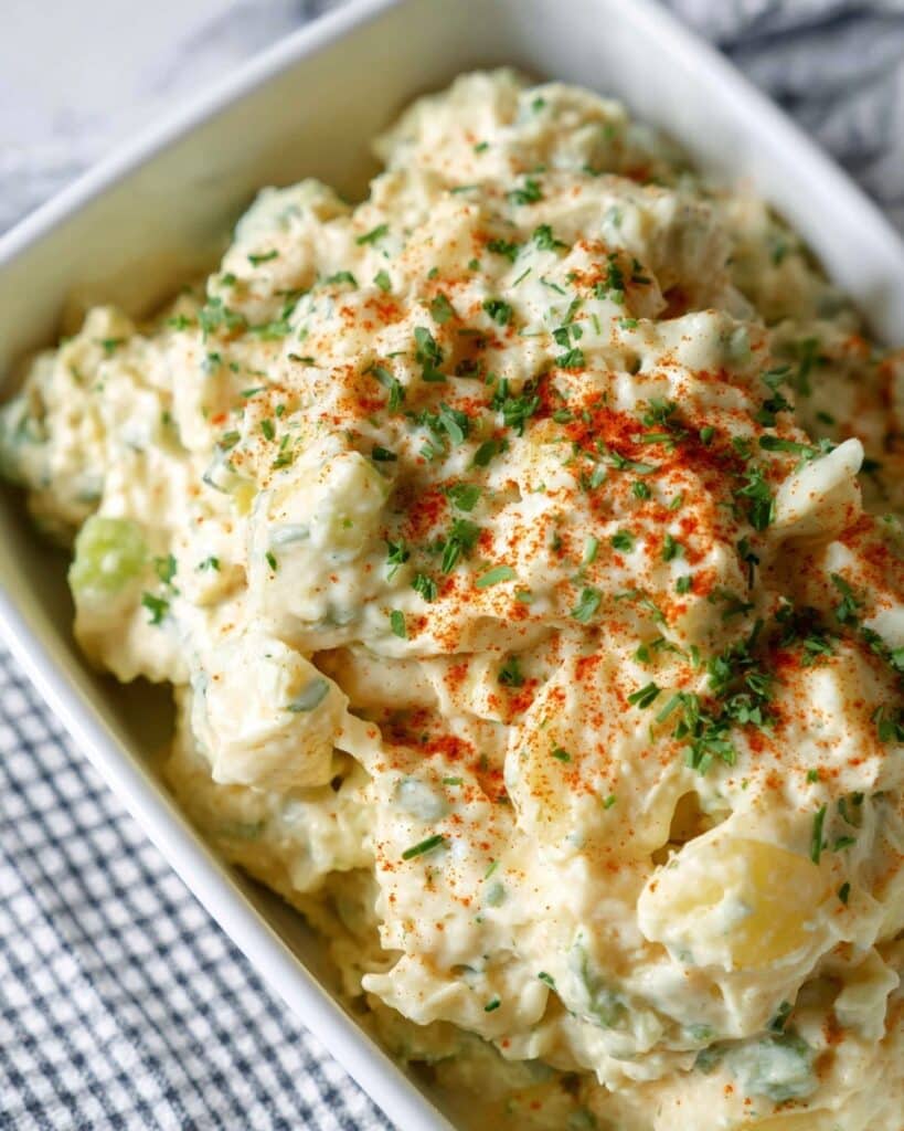The Best Creamy Classic Potato Salad Recipe