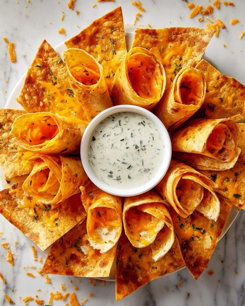 Blooming Quesadilla Ring Recipe