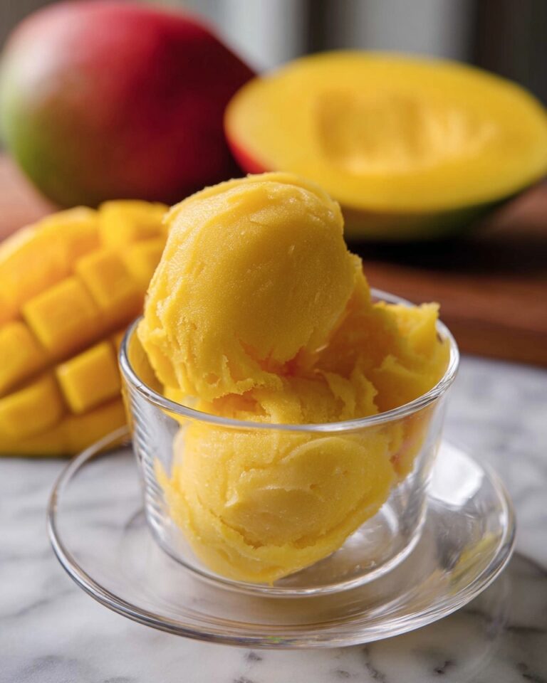 The Best Mango Sorbet Recipe