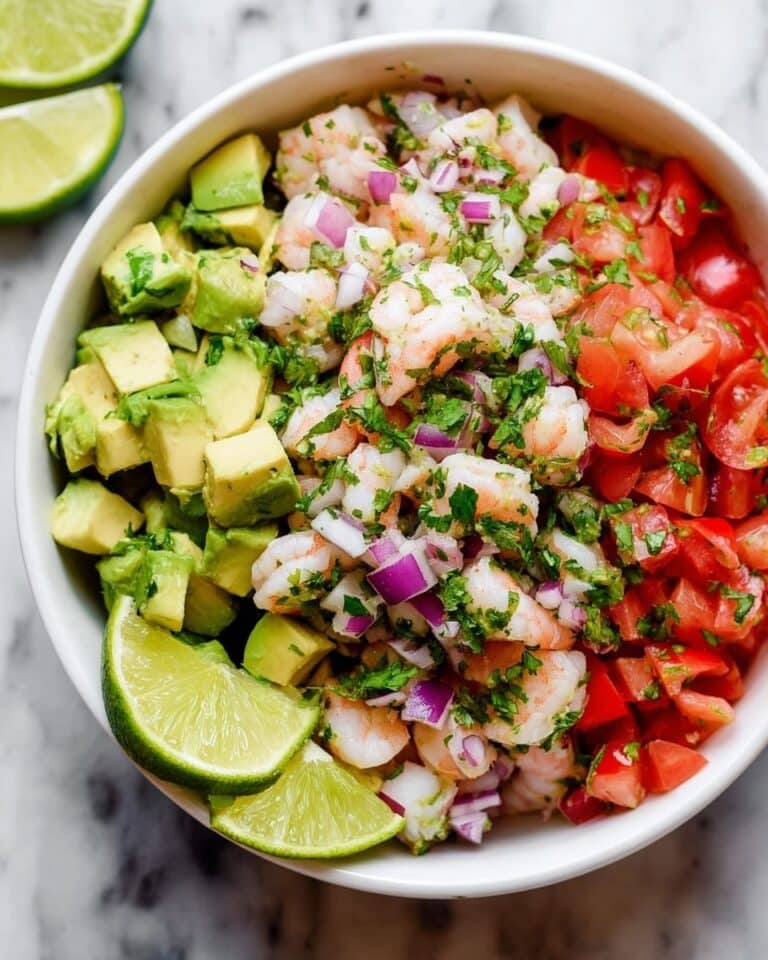 Zesty Lime Shrimp and Avocado Salad Recipe