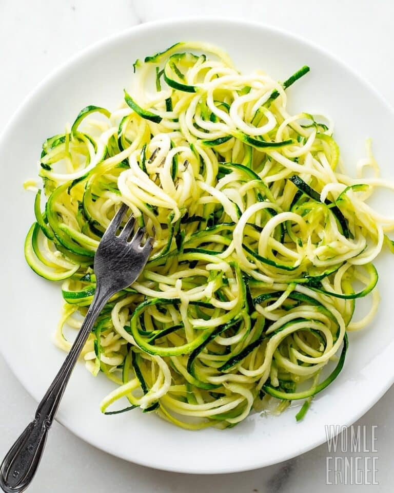 Zucchini Noodles (Zoodles) Recipe