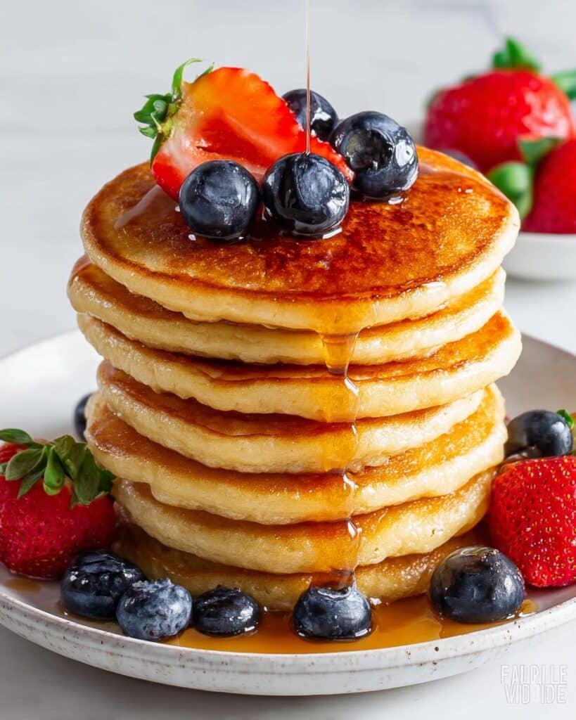 Keto Pancakes (Fluffy Low Carb Pancakes) Recipe