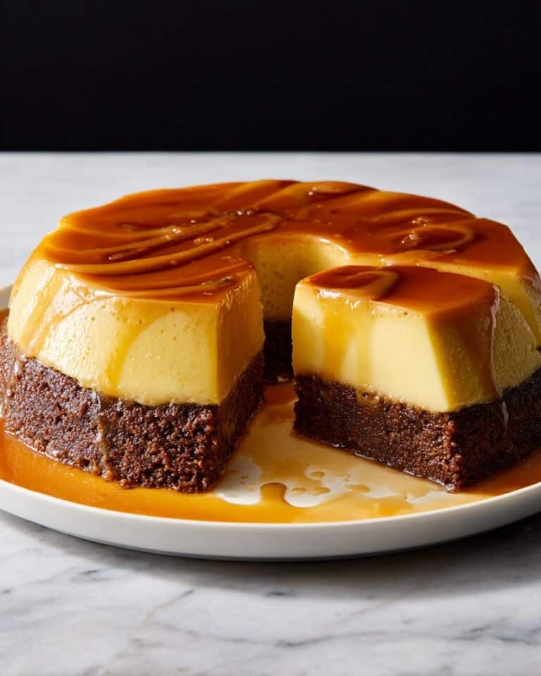 Chocoflan (Mexican Confetti Cake with Flan) Recipe