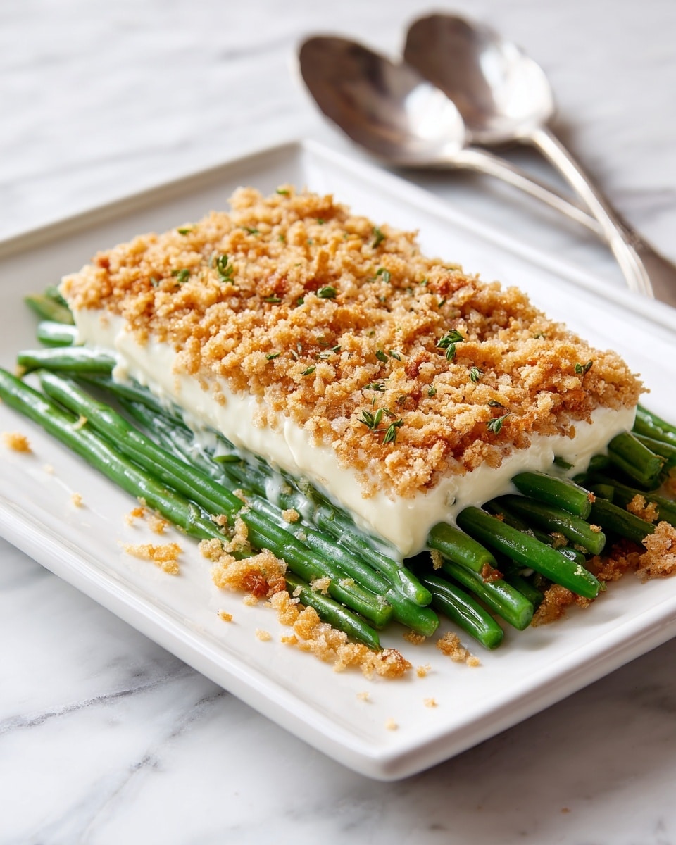 Green Beans with a Mountain of Panko Recipe