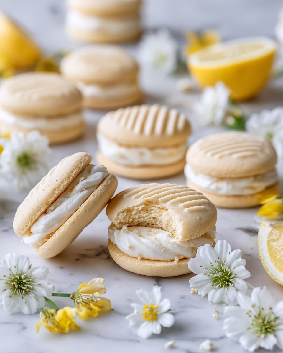 Melting Moments with Lemon and Passionfruit Icing Recipe
